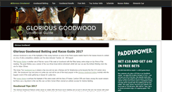 Desktop Screenshot of glorious-goodwood.net